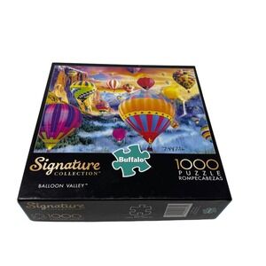 Buffalo Games Signature Collection Balloon Valley 1000 Pcs Puzzle UNCOUNTED